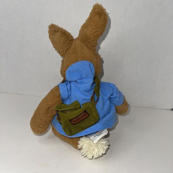 PETER RABBIT Plush 12” GUND With Messenger Bag 2015 Nickelodeon - Picture 6 of 10